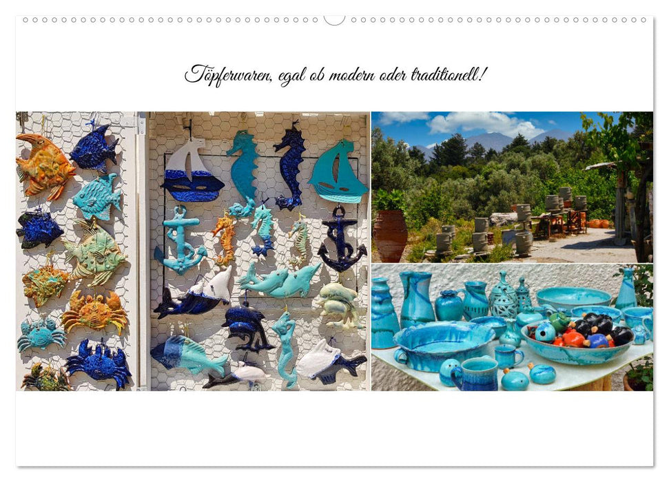 Typisch Kreta (CALVENDO Wandkalender 2026)