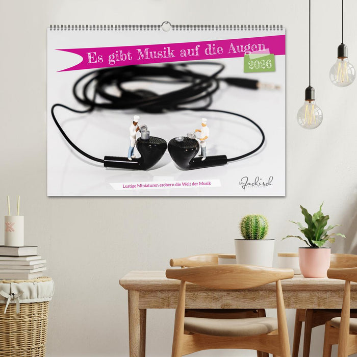 Es gibt Musik auf die Augen (CALVENDO Wandkalender 2026)