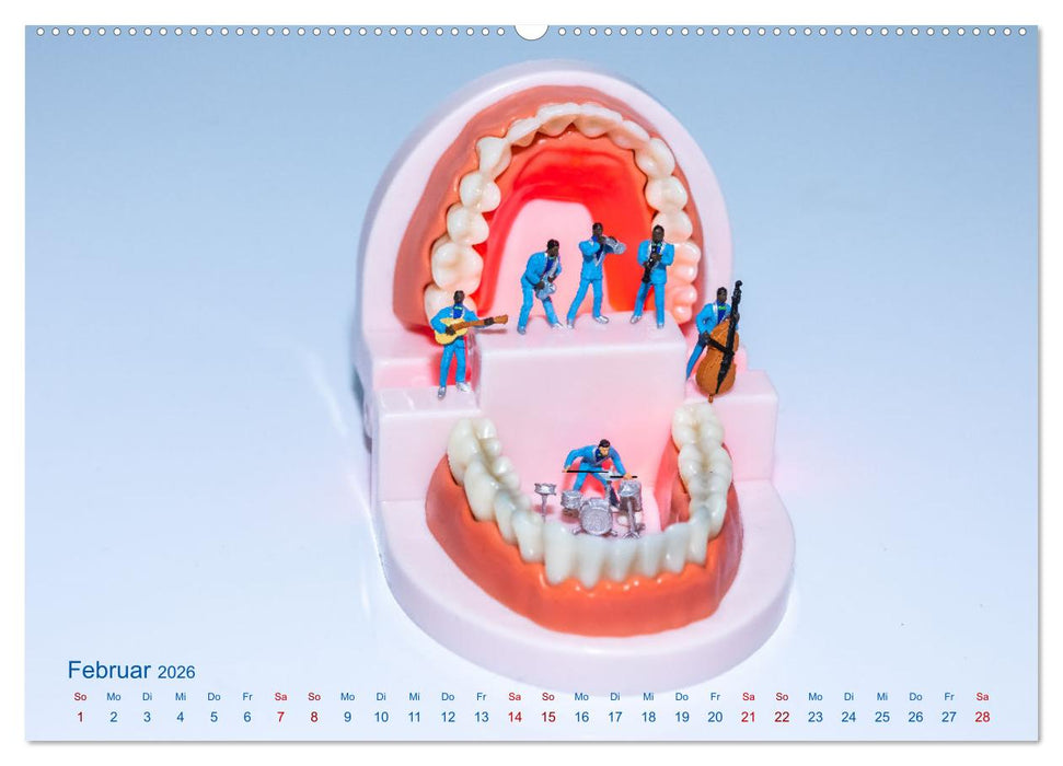 Es gibt Musik auf die Augen (CALVENDO Wandkalender 2026)