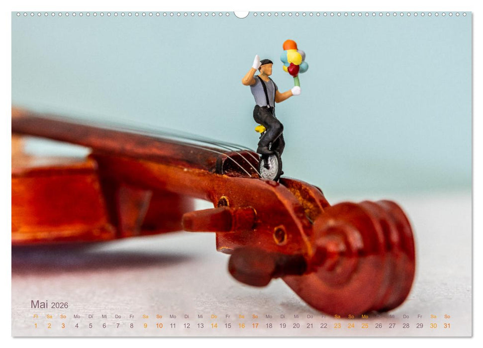 Es gibt Musik auf die Augen (CALVENDO Wandkalender 2026)