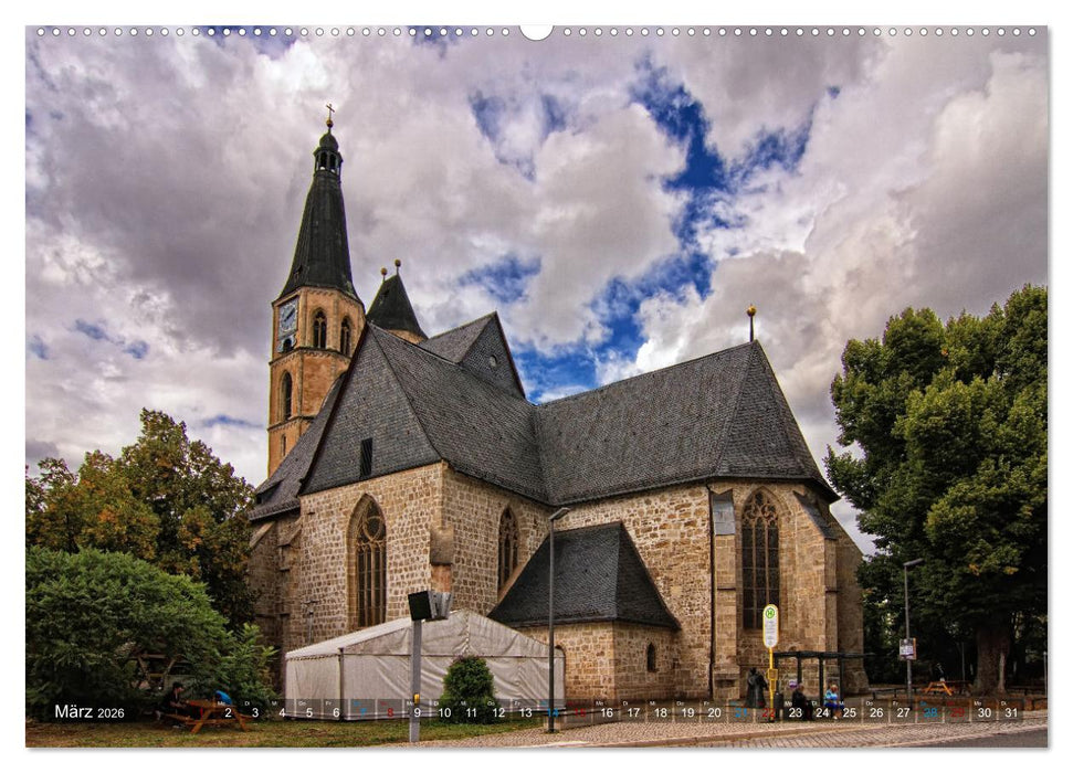 Stadtansichten Nordhausen (CALVENDO Premium Wandkalender 2026)