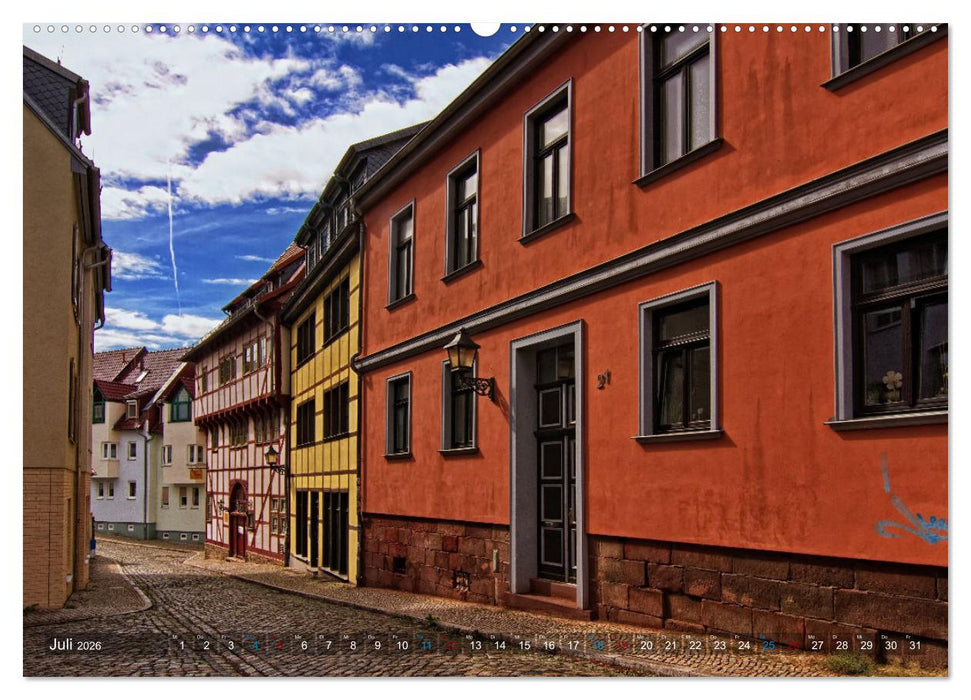 Stadtansichten Nordhausen (CALVENDO Premium Wandkalender 2026)