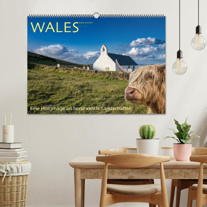 Wales - Eine Hommage an berührende Landschaften (CALVENDO Wandkalender 2026)