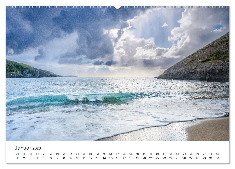 Wales - Eine Hommage an berührende Landschaften (CALVENDO Wandkalender 2026)
