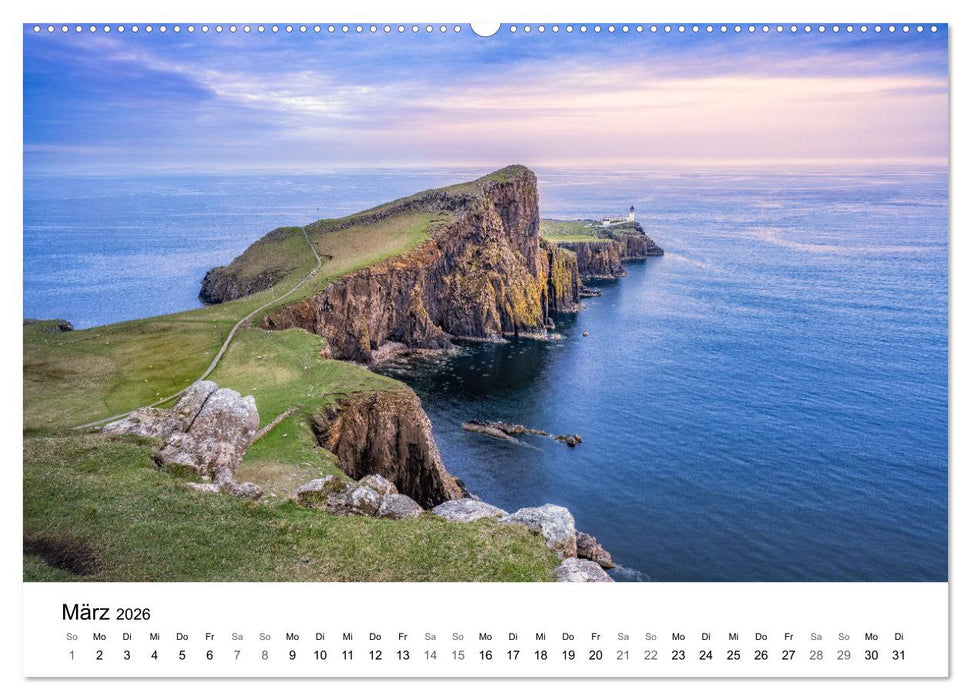 Schottland - Im Farbklang des Lichts (CALVENDO Wandkalender 2026)