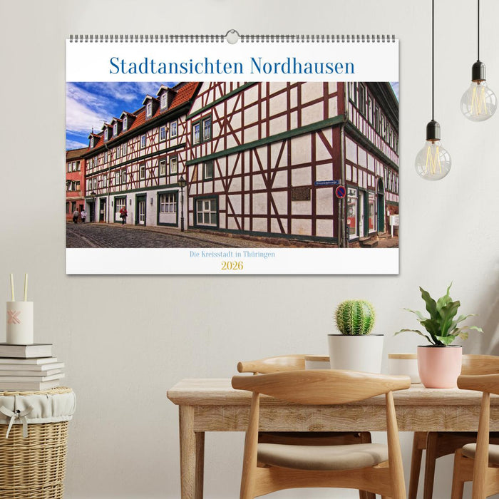Stadtansichten Nordhausen (CALVENDO Wandkalender 2026)