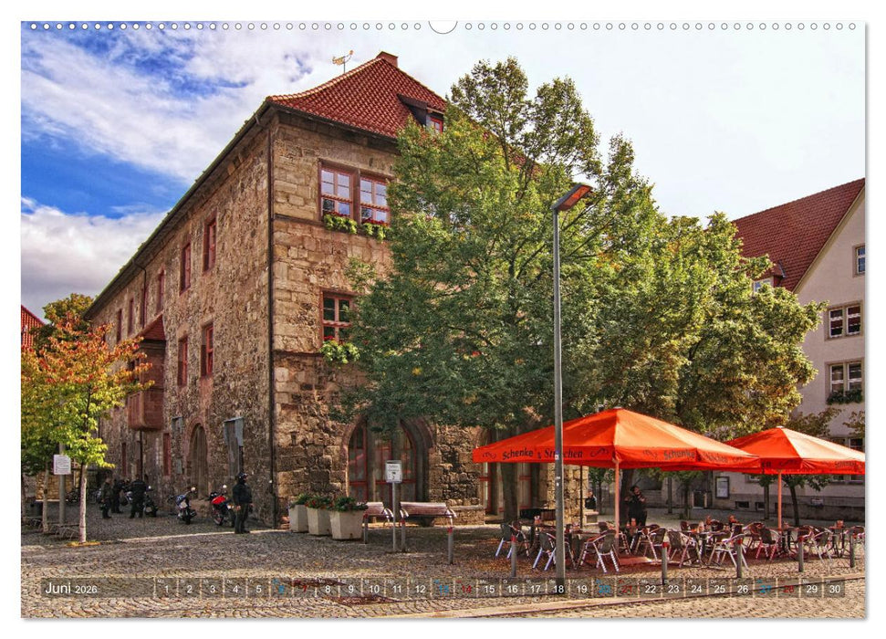 Stadtansichten Nordhausen (CALVENDO Wandkalender 2026)