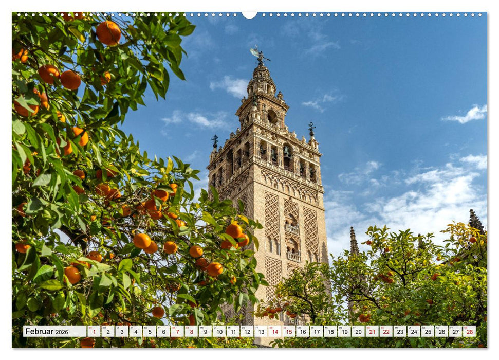 Spanien - Andalusien (CALVENDO Wandkalender 2026)