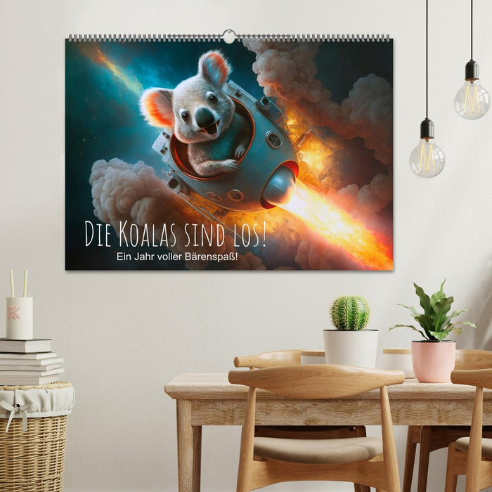 Die Koalas sind los! Ein Jahr voller Bärenspaß (CALVENDO Wandkalender 2026)