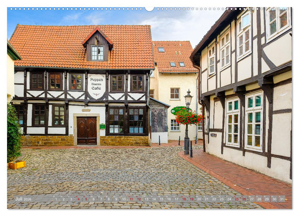 Ein Blick auf die Hansestadt Minden (CALVENDO Premium Wandkalender 2026)