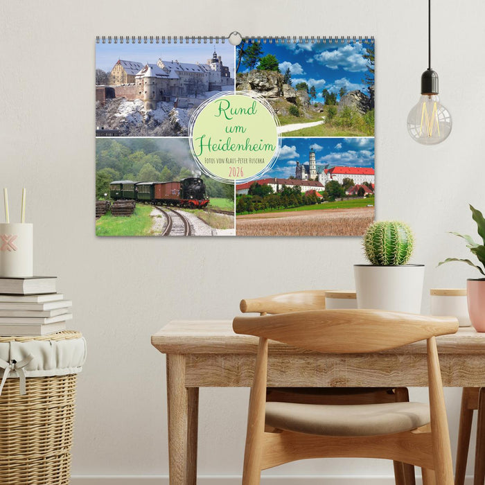 Rund um Heidenheim (CALVENDO Wandkalender 2026)