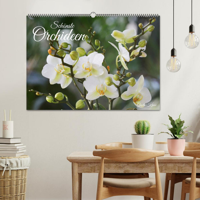 Schönste Orchideen (CALVENDO Wandkalender 2026)