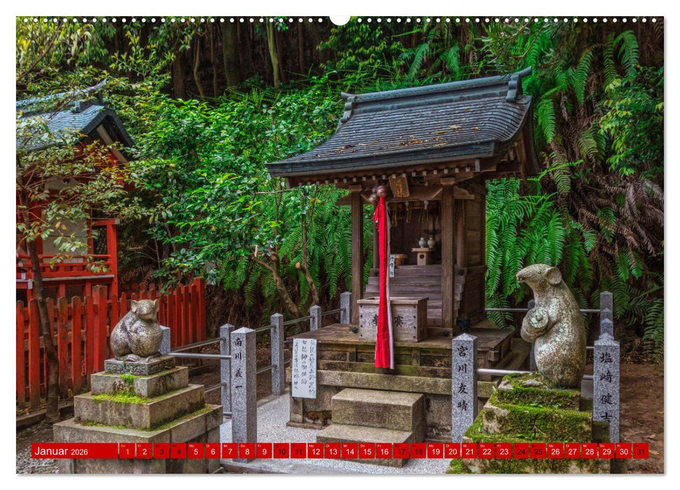 Japan - Land der Vielfalt (CALVENDO Wandkalender 2026)