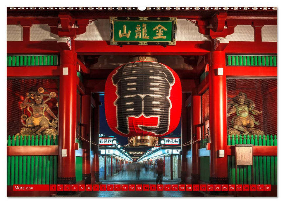 Japan - Land der Vielfalt (CALVENDO Wandkalender 2026)