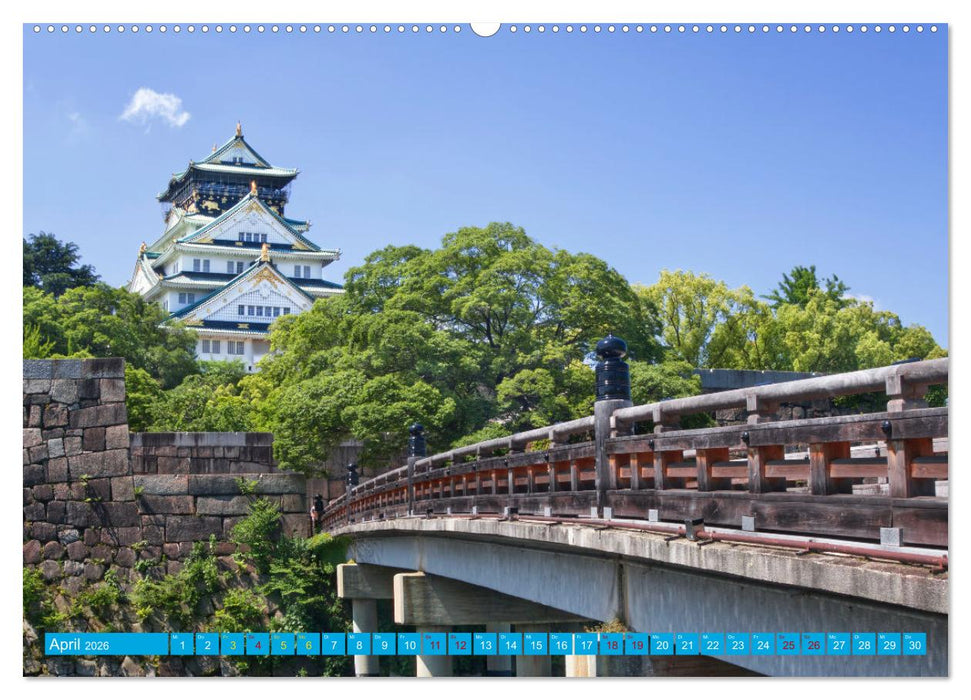 Japan - Land der Vielfalt (CALVENDO Wandkalender 2026)