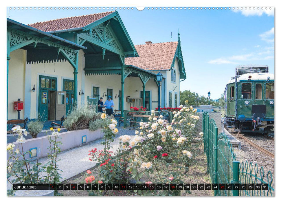 Das alte Ungarn (CALVENDO Wandkalender 2026)