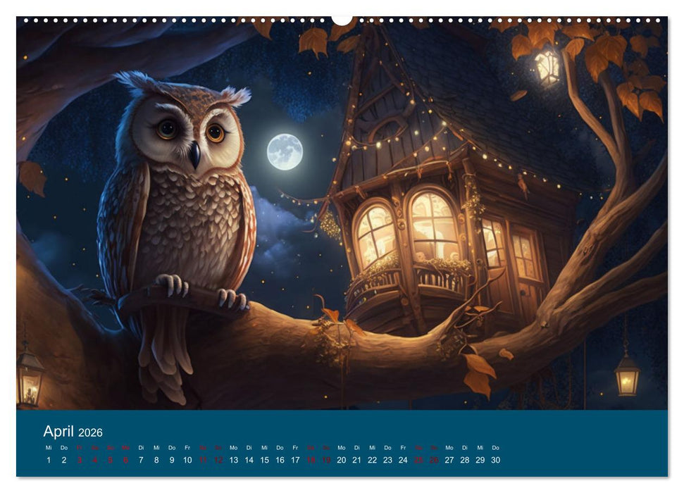 Eule gut... alles gut! (CALVENDO Wandkalender 2026)