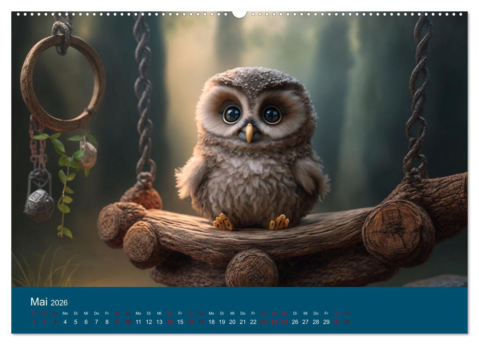 Eule gut... alles gut! (CALVENDO Wandkalender 2026)