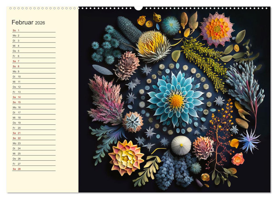 Jahresrunde Schönheiten (CALVENDO Wandkalender 2026)