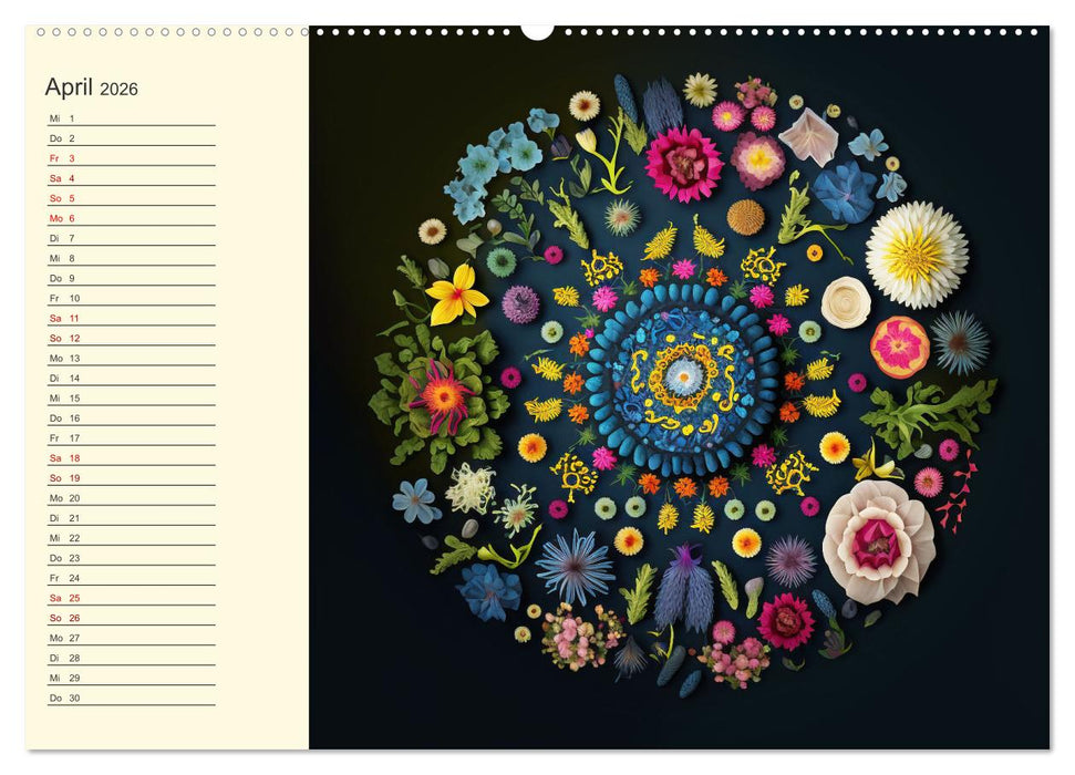 Jahresrunde Schönheiten (CALVENDO Wandkalender 2026)