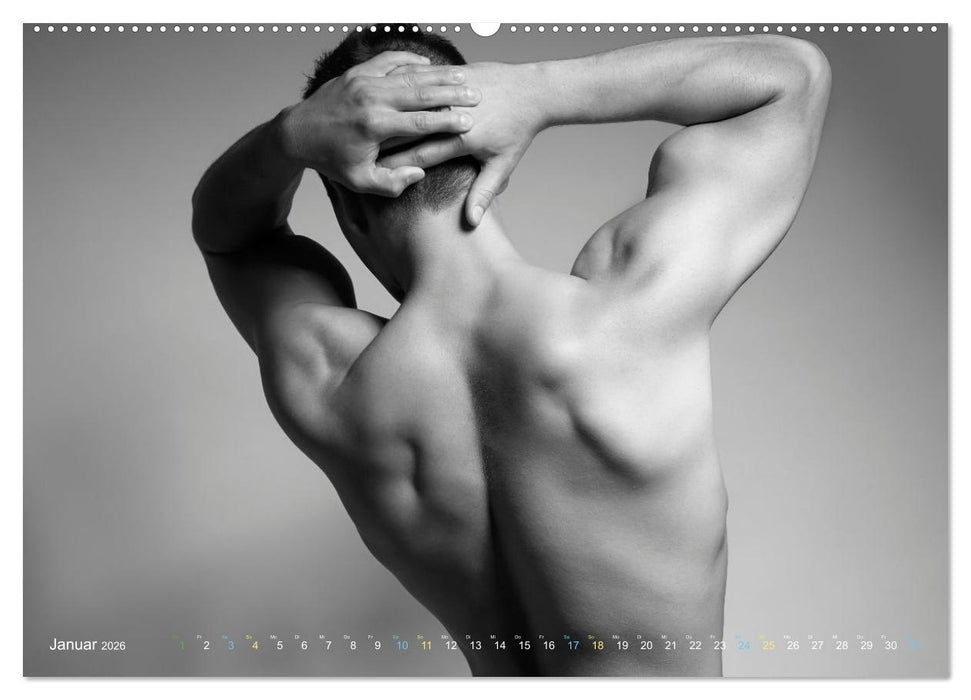 Männer... backview (CALVENDO Premium Wandkalender 2026)