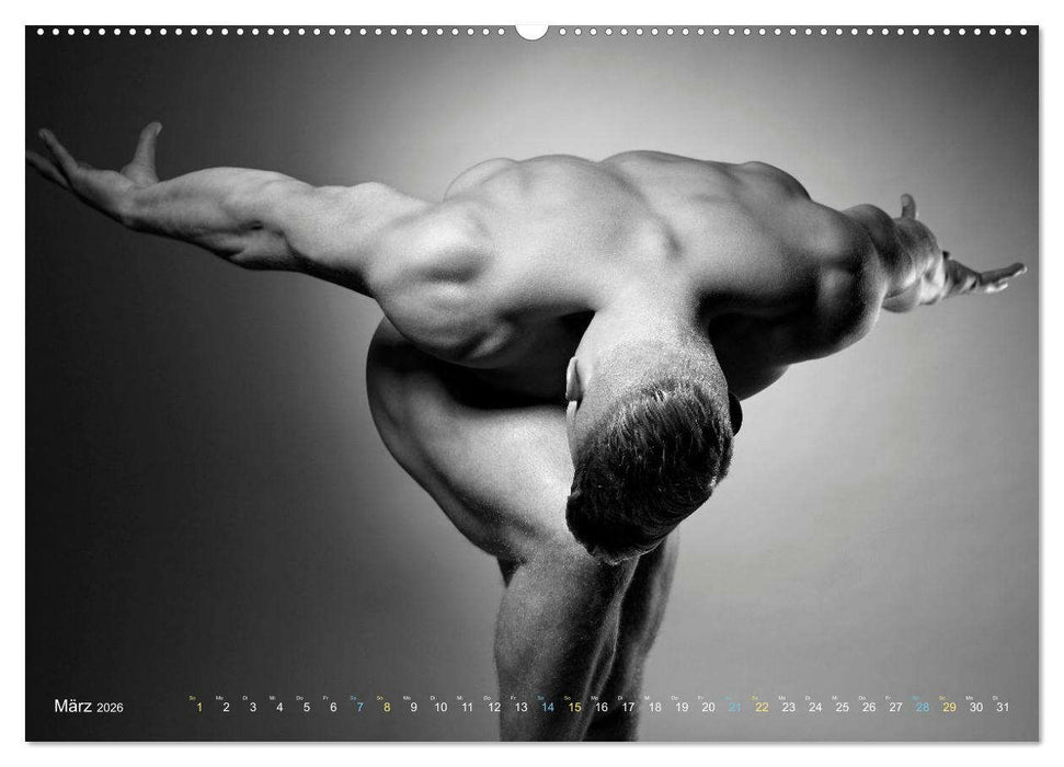 Männer... backview (CALVENDO Premium Wandkalender 2026)