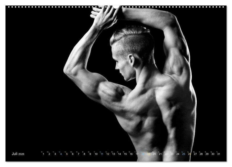 Männer... backview (CALVENDO Premium Wandkalender 2026)