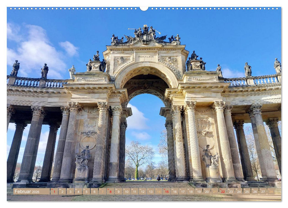 Rund ums Neue Palais - Potsdam (CALVENDO Wandkalender 2026)