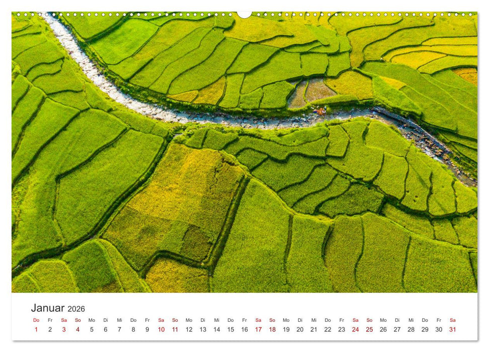 Faszination Vietnam (CALVENDO Premium Wandkalender 2026)