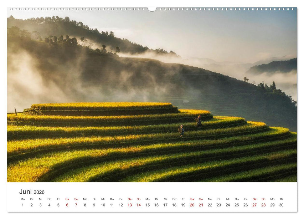Faszination Vietnam (CALVENDO Premium Wandkalender 2026)