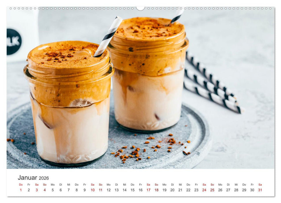 Genussmomente Kaffee (CALVENDO Premium Wandkalender 2026)