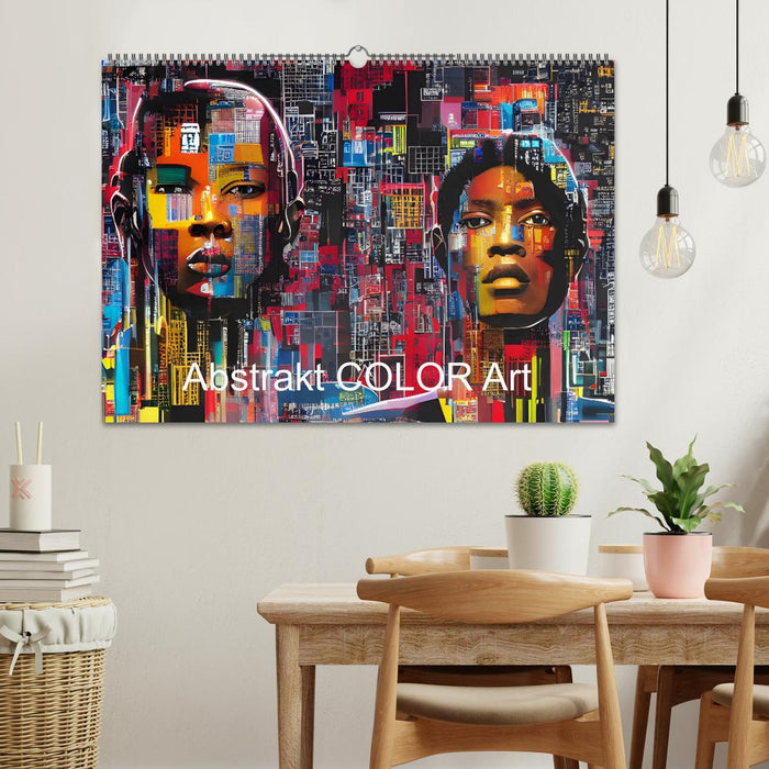 Abstrakt color Art (CALVENDO Wandkalender 2026)