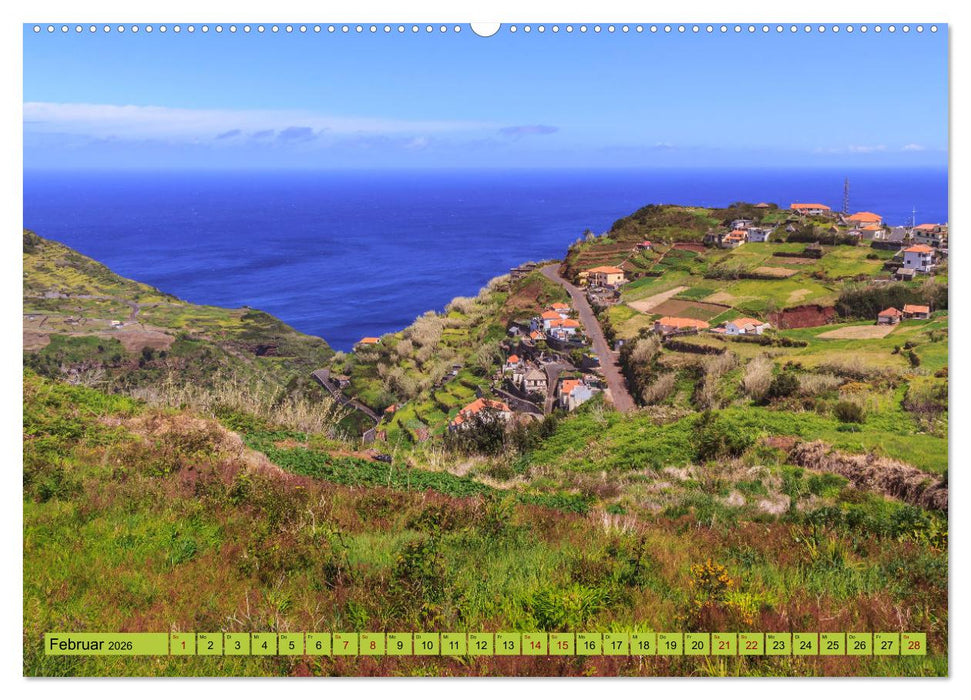 Madeira - Frühlingsinsel im Atlantik (CALVENDO Wandkalender 2026)