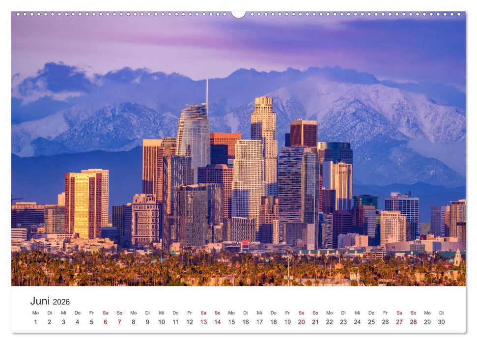 Los Angeles – Kalifornien (CALVENDO Premium Wandkalender 2026)
