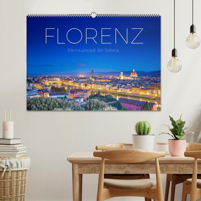 Florenz - Die Hauptstadt der Toskana. (CALVENDO Wandkalender 2026)