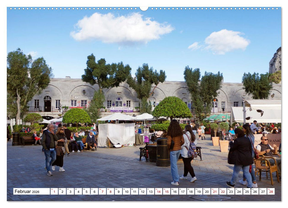 Gibraltar - Großbritannien am Mittelmeer (CALVENDO Wandkalender 2026)