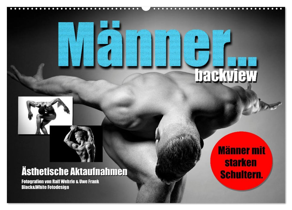 Männer... backview (CALVENDO Wandkalender 2026)