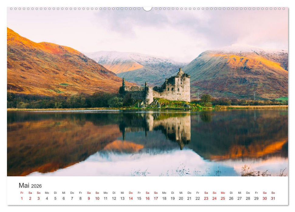 Schottland - Eine Reise in den Norden von Großbritannien. (CALVENDO Premium Wandkalender 2026)