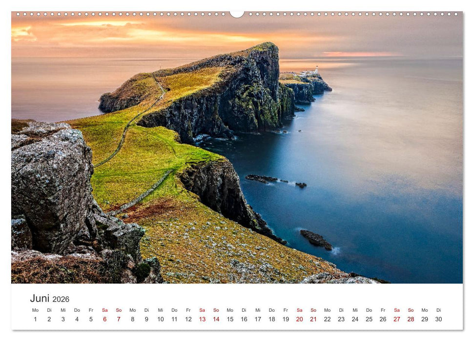 Schottland - Eine Reise in den Norden von Großbritannien. (CALVENDO Premium Wandkalender 2026)