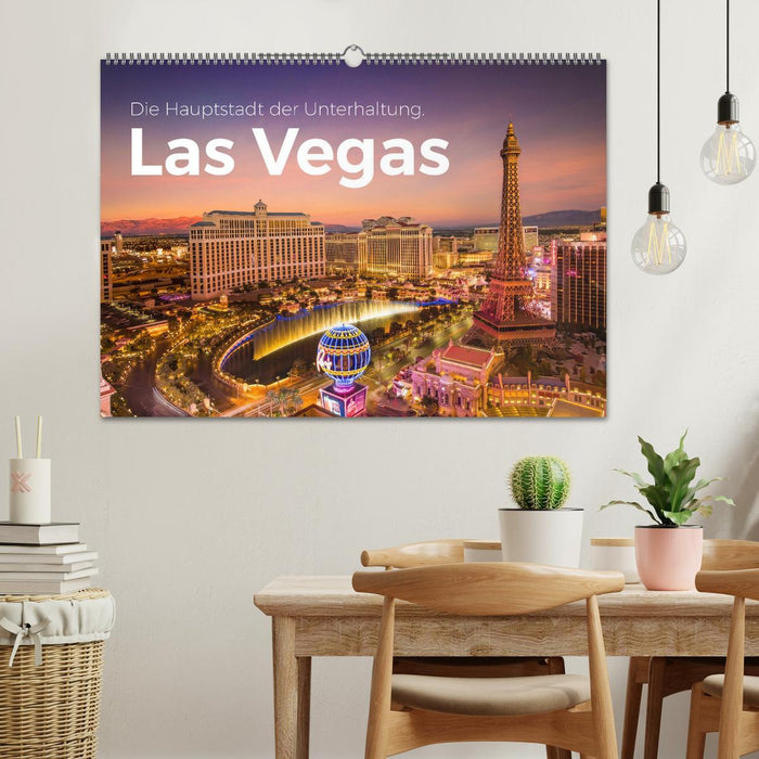 Las Vegas - Die Hauptstadt der Unterhaltung. (CALVENDO Wandkalender 2026)