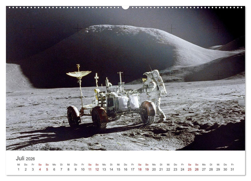 Astronauten - Menschen im Weltall (CALVENDO Premium Wandkalender 2026)