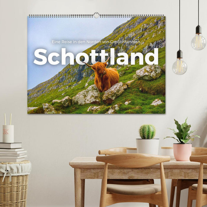 Schottland - Eine Reise in den Norden von Großbritannien. (CALVENDO Wandkalender 2026)