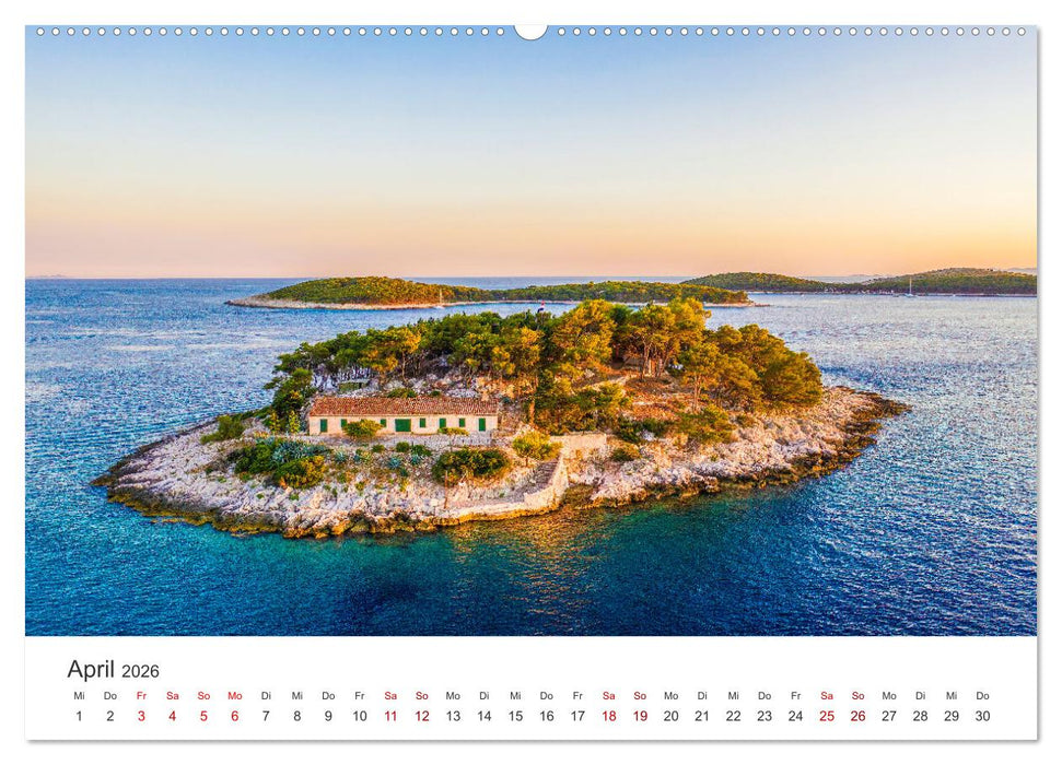 Genussmomente Kroatien (CALVENDO Wandkalender 2026)