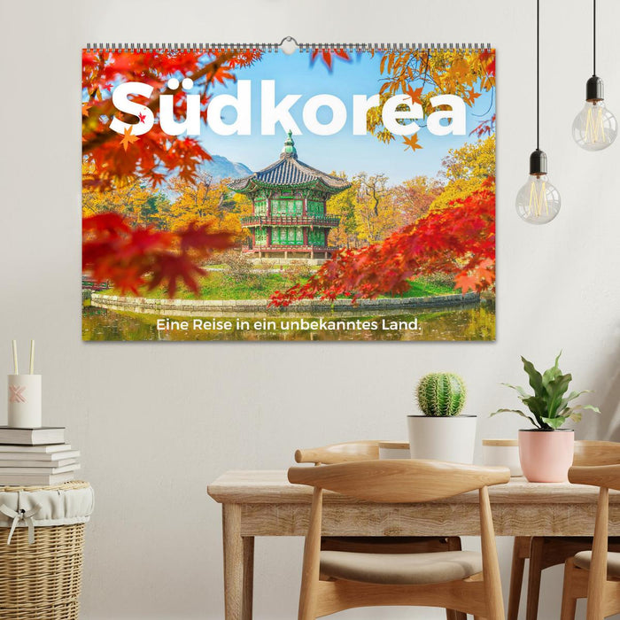 Südkorea - Eine Reise in ein unbekanntes Land. (CALVENDO Wandkalender 2026)