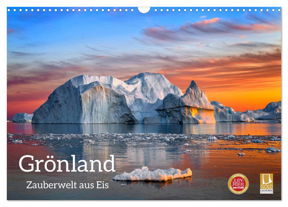 Grönland - Zauberwelt aus Eis (CALVENDO Wandkalender 2026)