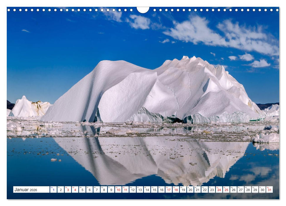Grönland - Zauberwelt aus Eis (CALVENDO Wandkalender 2026)