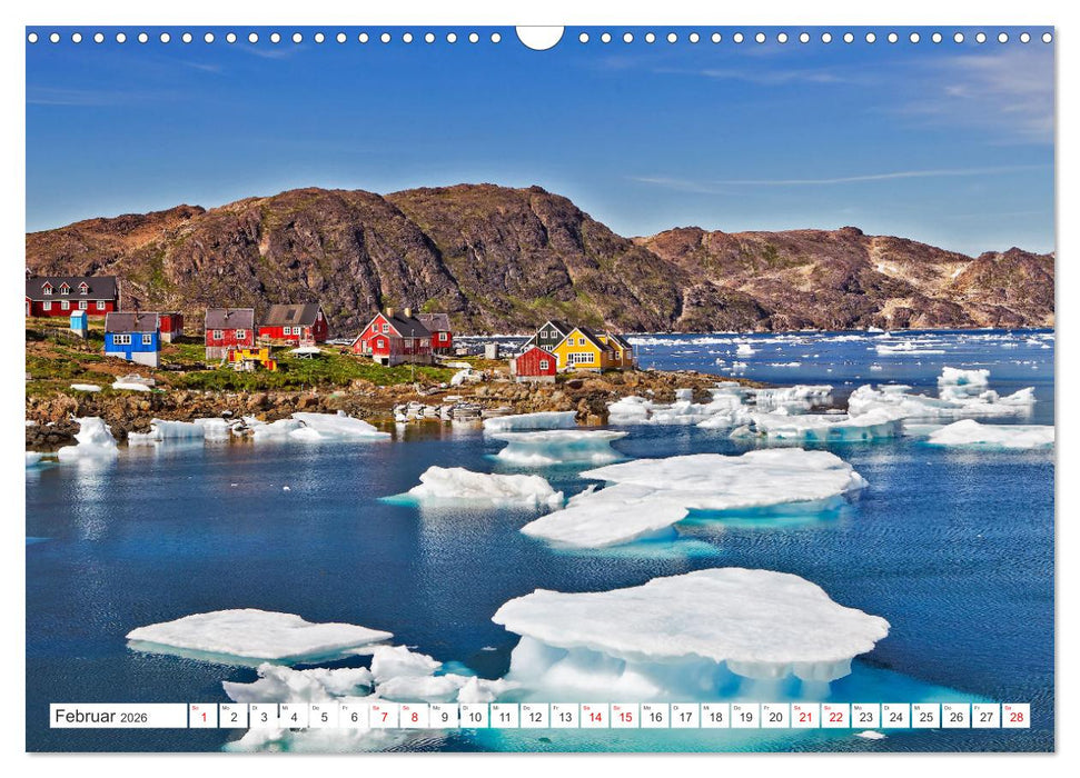 Grönland - Zauberwelt aus Eis (CALVENDO Wandkalender 2026)
