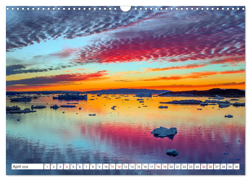 Grönland - Zauberwelt aus Eis (CALVENDO Wandkalender 2026)