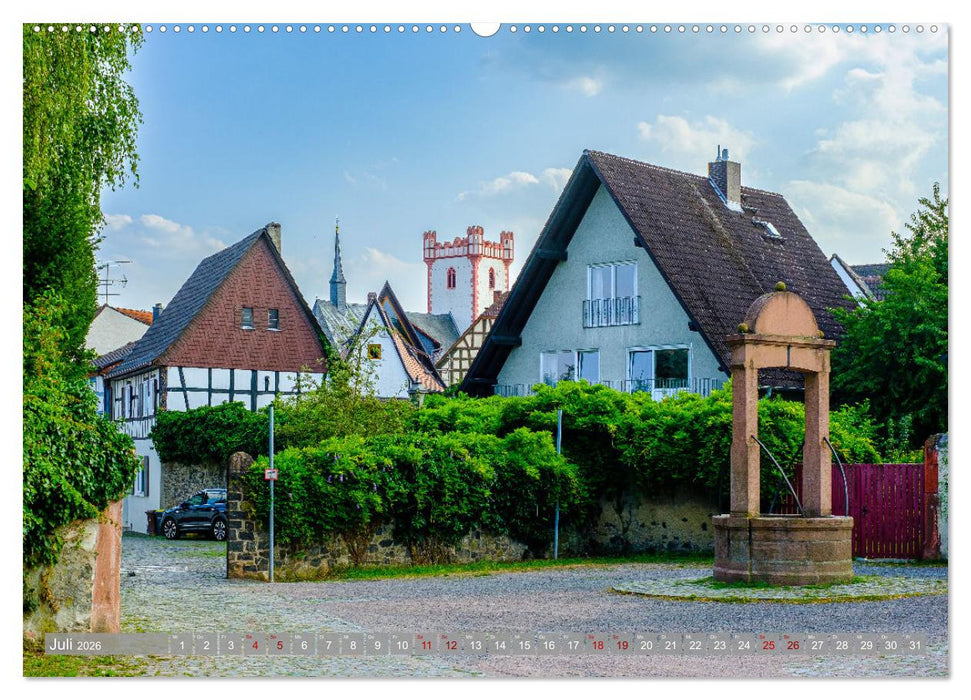 Ein Blick auf Hanau-Steinheim (CALVENDO Premium Wandkalender 2026)