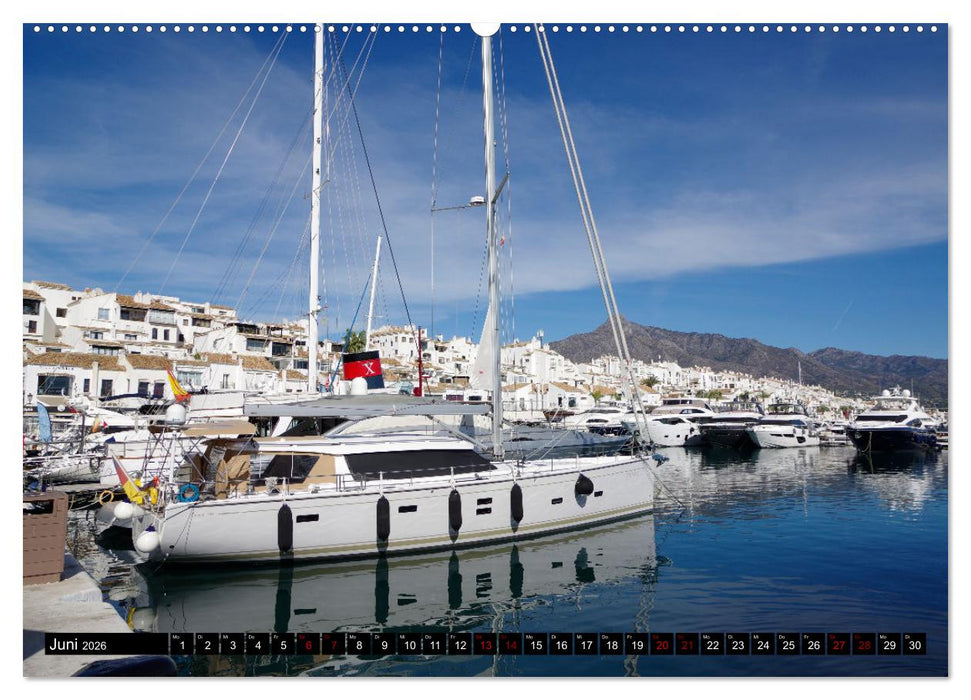 Marbella - Mondän und charmant (CALVENDO Wandkalender 2026)